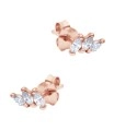 Gorgeous CZ Stone Silver Stud Earring STS-6305